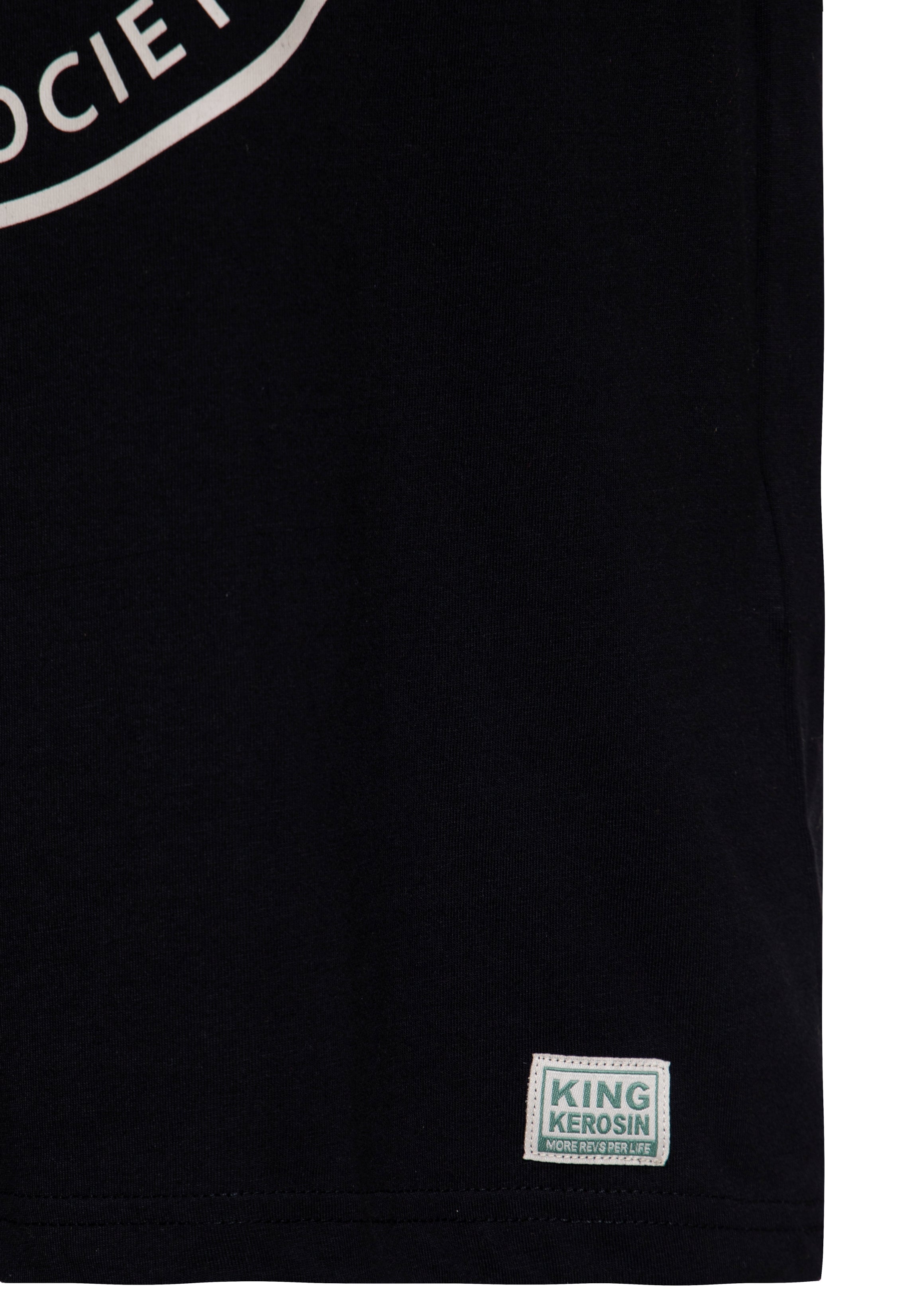 T-Shirt 'Fuck The Fucking Rules' in Schwarz T-Shirts von King Kerosin