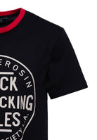 T-Shirt 'Fuck The Fucking Rules' in Schwarz T-Shirts von King Kerosin