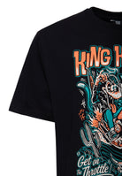 T-Shirt 'Get on the Throttle' in Schwarz – T-Shirts von King Kerosin - Ansicht 3
