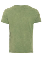 King Kerosin - T-Shirt im Used - Look mit Print «King of the road»