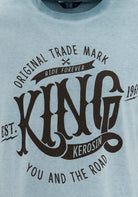 King Kerosin - T-Shirt in Oil - Washed Optik «Est.1969»