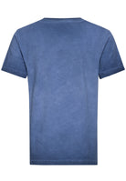 T-Shirt 'It's Fucking Time To Ride' in Blau T-Shirts von King Kerosin