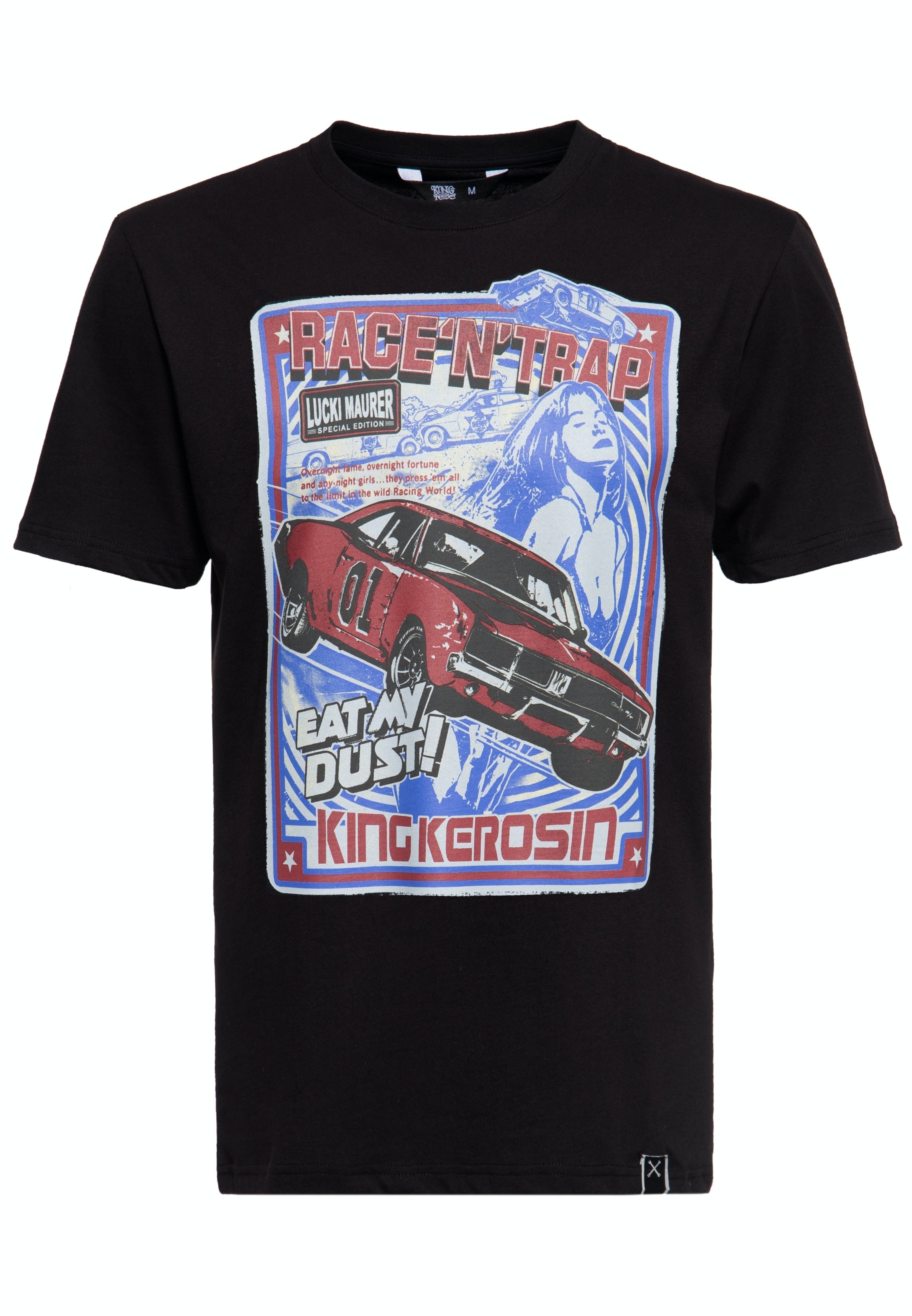T-Shirt Lucki Maurer «Race N Trap» T-Shirts von King Kerosin
