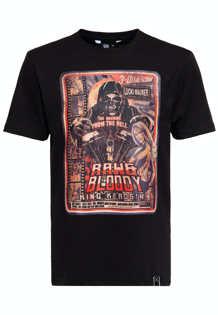 Queen Kerosin T-Shirt Lucki Maurer «Raw & Bloody»