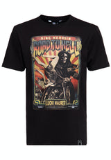 T-Shirt Lucki Maurer «Road to Hell» T-Shirts von King Kerosin