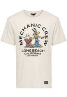T-Shirt 'Mechanic Crew' in Offwhite T-Shirts von King Kerosin