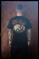 King Kerosin - T-Shirt mit Back Print «Hot Wheels»