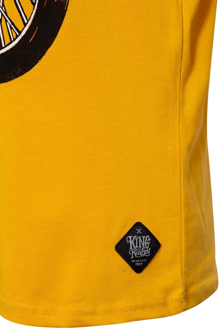 King Kerosin - T-Shirt mit Chopper Print «Chopper Until Death»