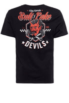 King Kerosin - T-Shirt mit coolem Backprint «Salt Lake Devils»