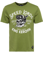King Kerosin - T-Shirt mit coolem Frontprint «Speed Lords»