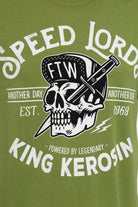 King Kerosin - T-Shirt mit coolem Frontprint «Speed Lords»