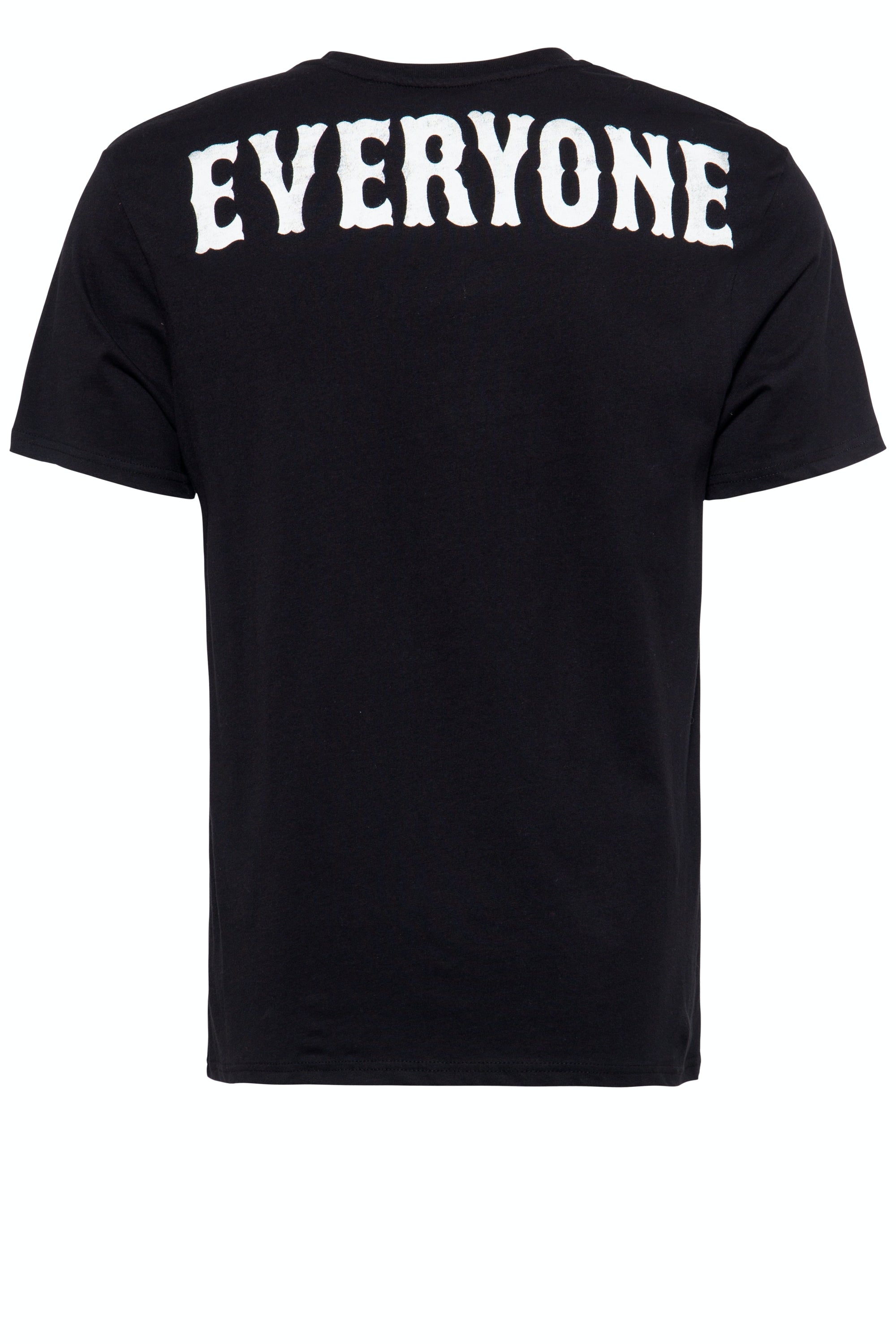 King Kerosin - T-Shirt mit cooler Print - Schrift «Fuck Everyone»