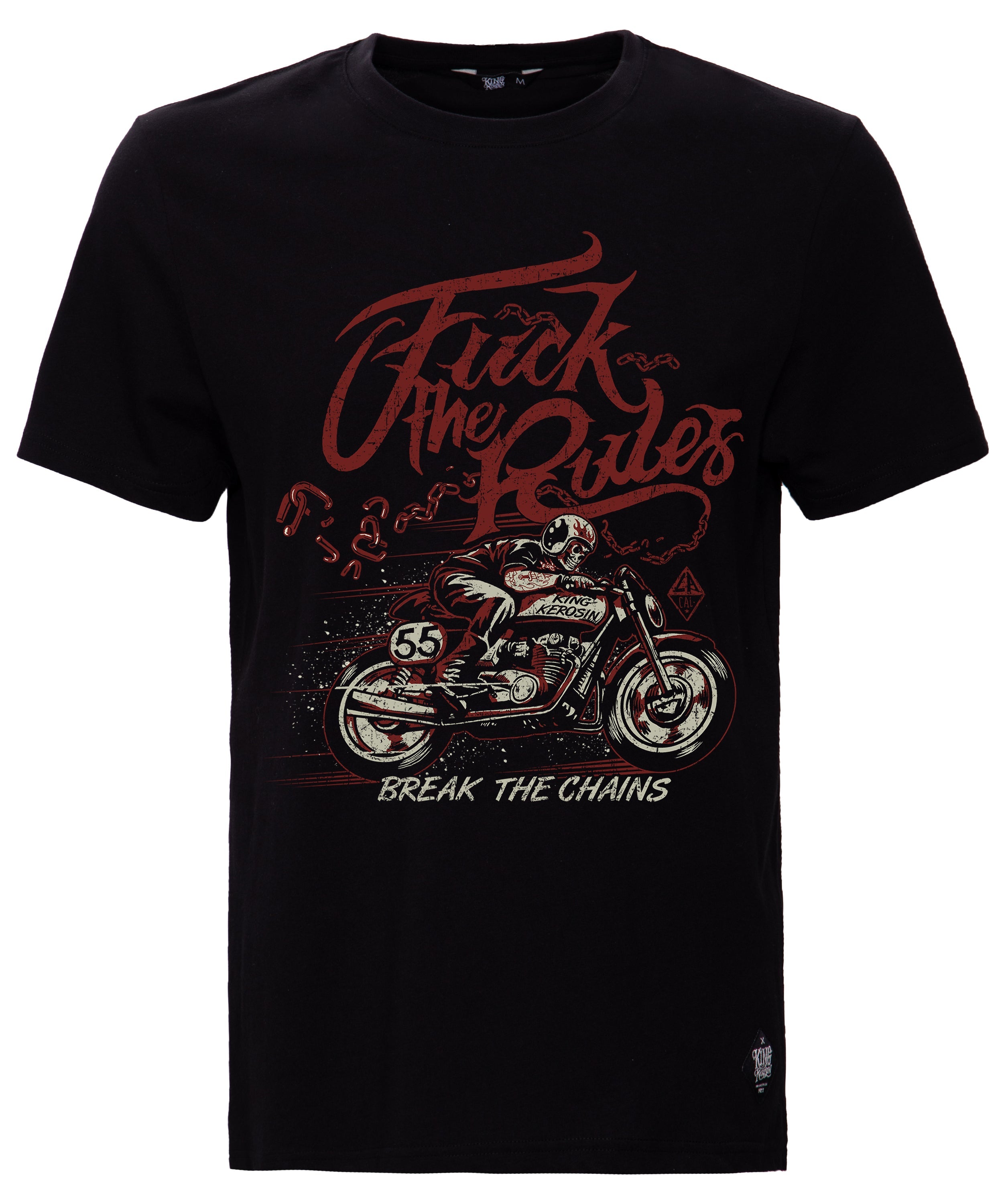 King Kerosin - T-Shirt mit Frontprint