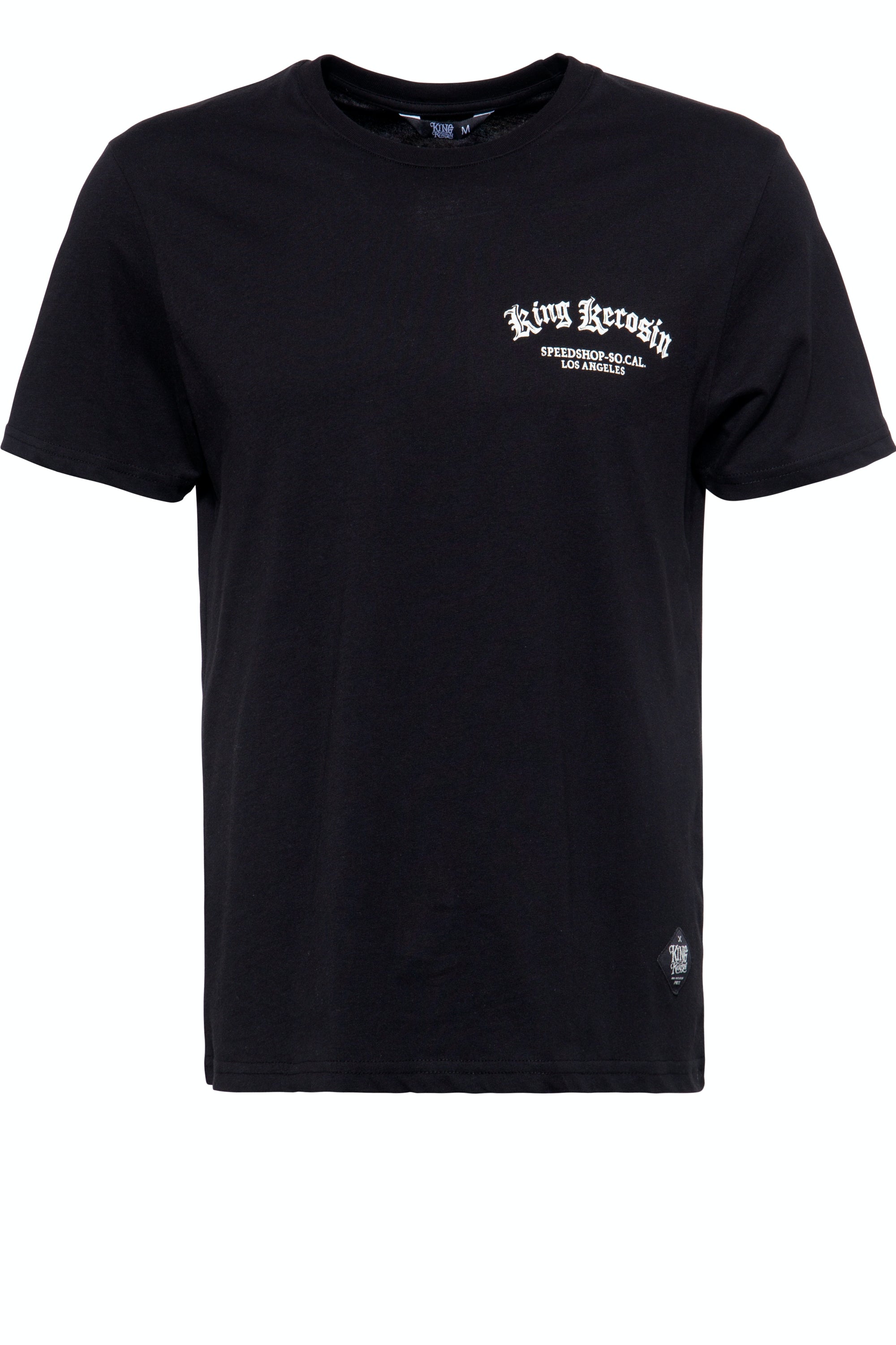 King Kerosin - T-Shirt mit Hot Rod Backprint «Speedshop So.Cal. LA»