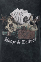 King Kerosin - T-Shirt mit Pin Up Motiv