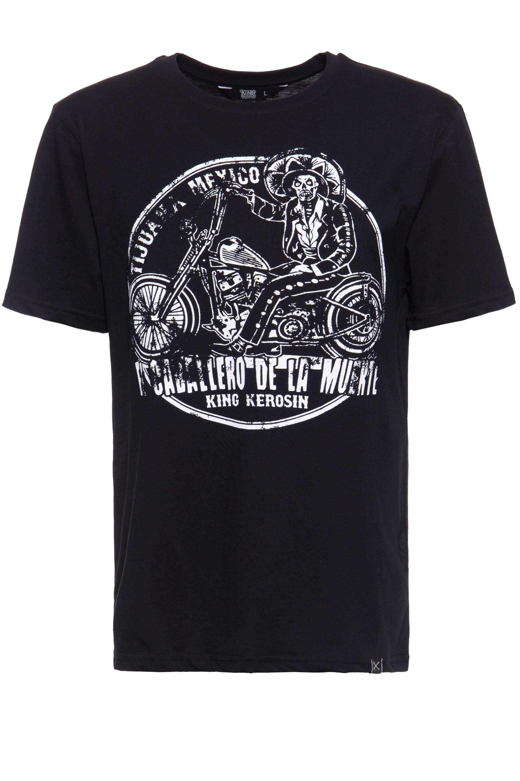 King Kerosin - T-Shirt mit Print in der Front «Mexican Rider»