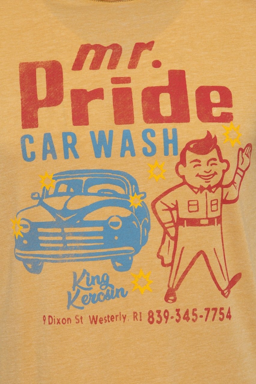 King Kerosin - T-Shirt mit Print und Enzymwash - Effekt «Mr. Pride»