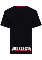T-Shirt 'Never Fuck A Fucker' in Schwarz T-Shirts von King Kerosin