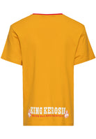 T-Shirt 'Never Fuck A Fucker' in Senf T-Shirts von King Kerosin