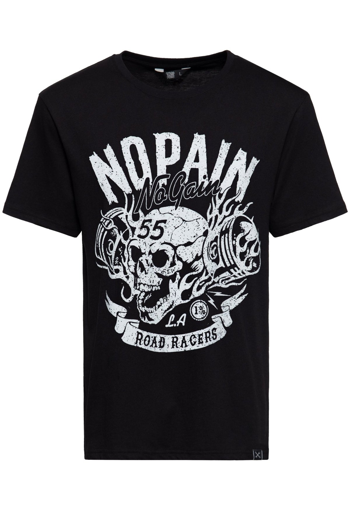 T-Shirt «No Pain No Gain» – T-Shirts von King Kerosin - Ansicht 1