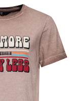 T-Shirt 'Ride More Worry Less' in Hellbraun T-Shirts von King Kerosin