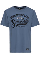 T-Shirt 'Salt Lake' in Blue T-Shirts von King Kerosin