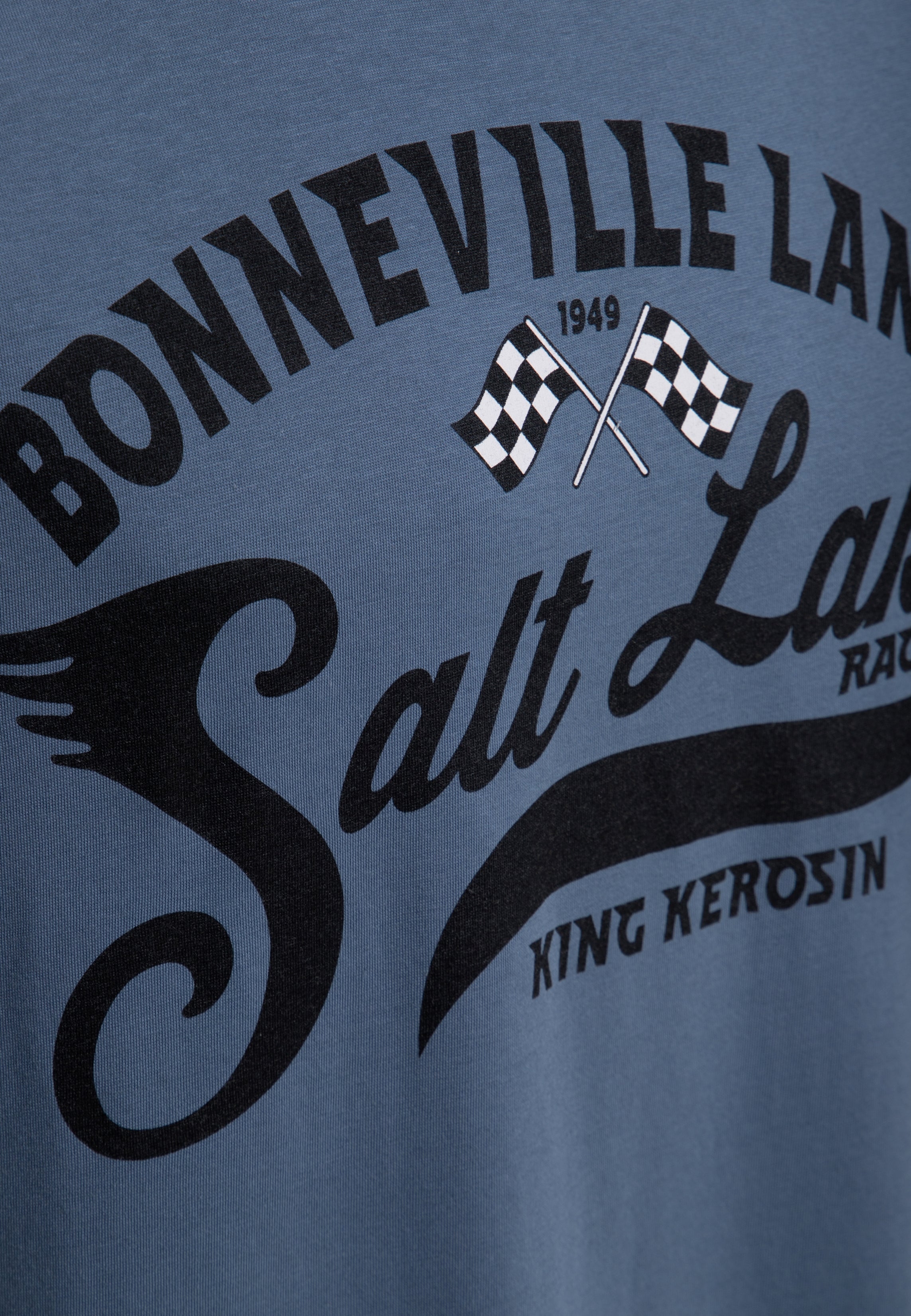 T-Shirt 'Salt Lake' in Blue T-Shirts von King Kerosin