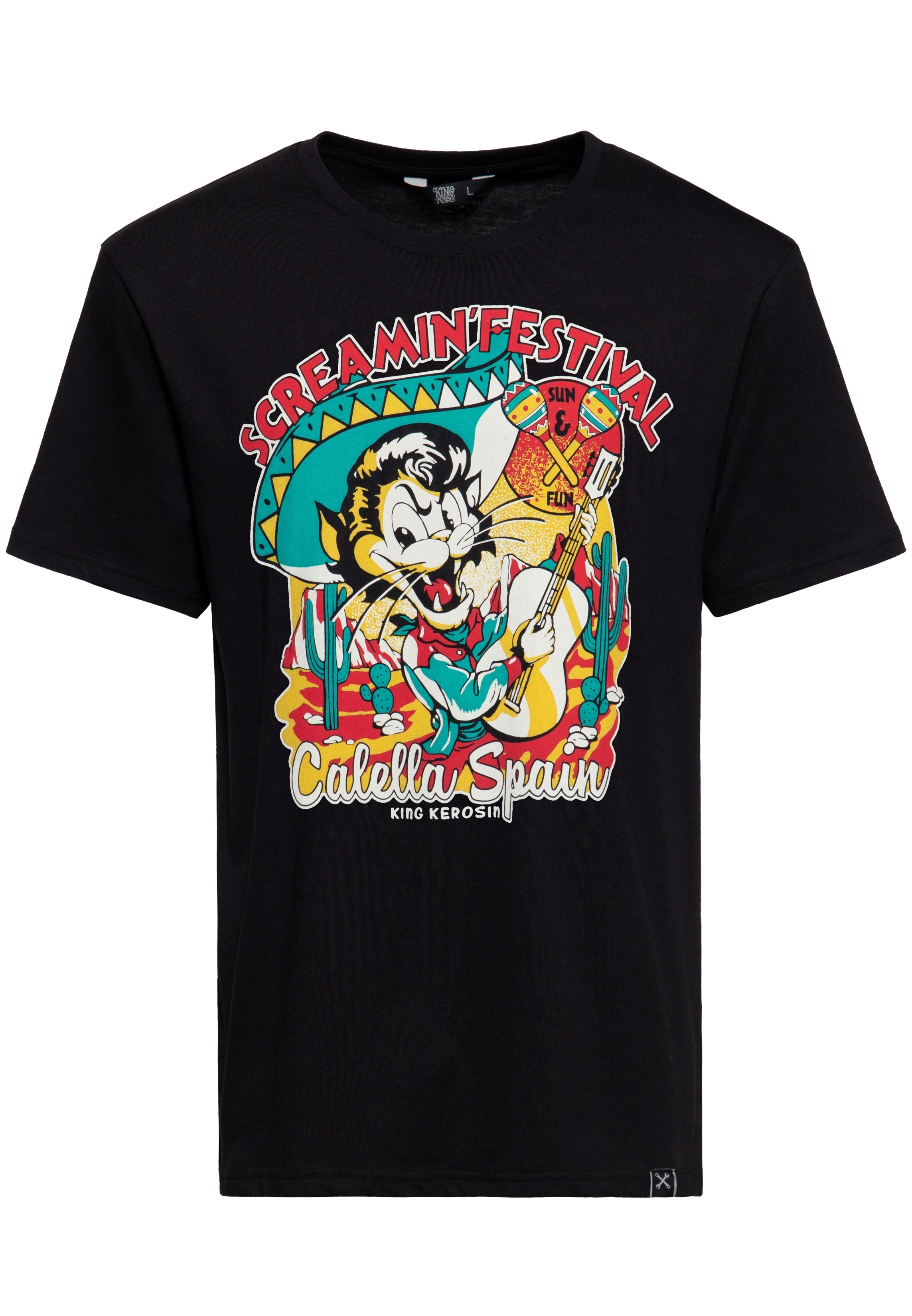 T-Shirt «Screamin' - 50s Rock & Rhythm Festival» T-Shirts von King Kerosin
