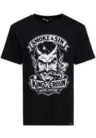 T-Shirt «Smoke & Sin» – T-Shirts von King Kerosin - Ansicht 1