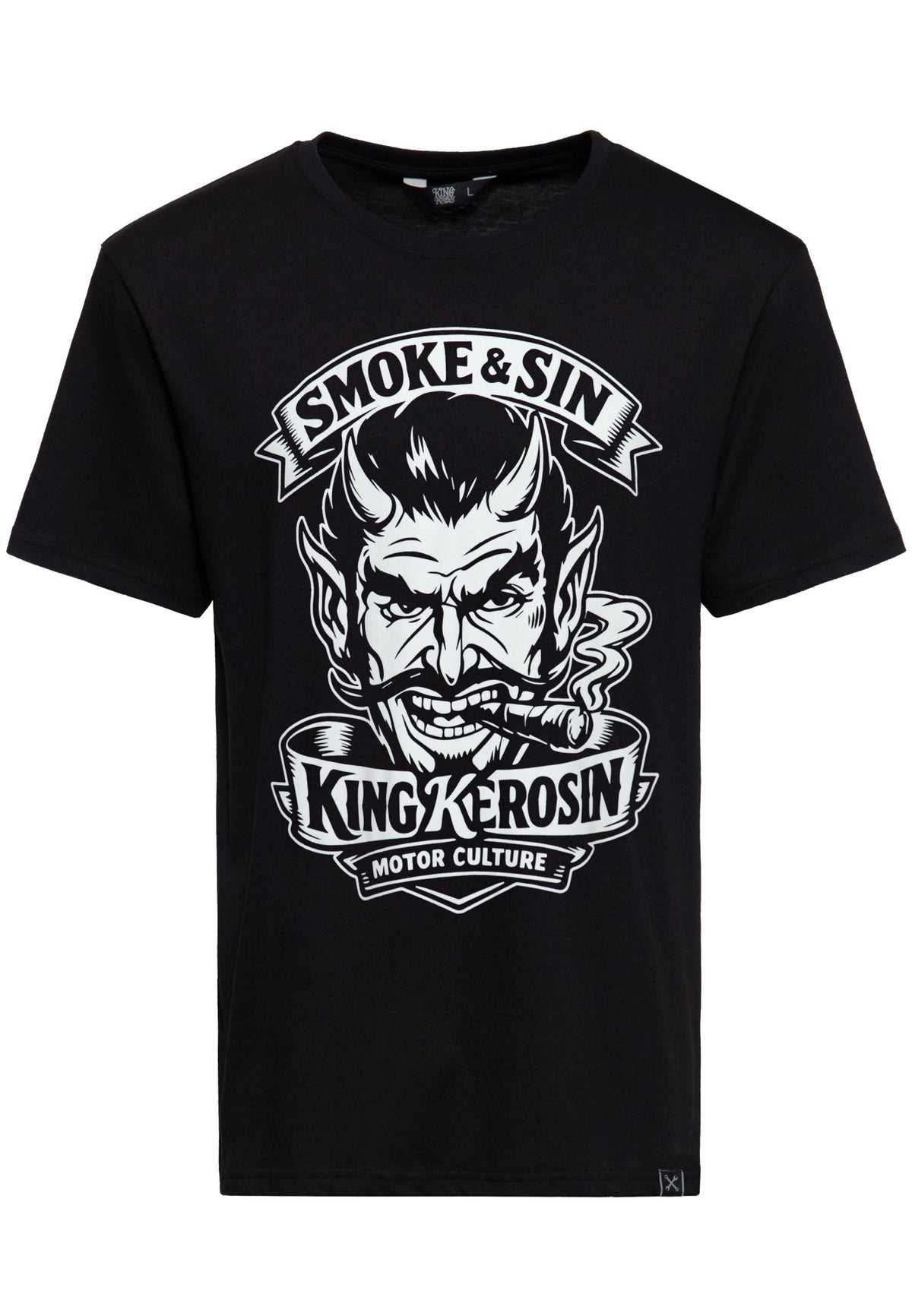 T-Shirt «Smoke & Sin» – T-Shirts von King Kerosin - Ansicht 1