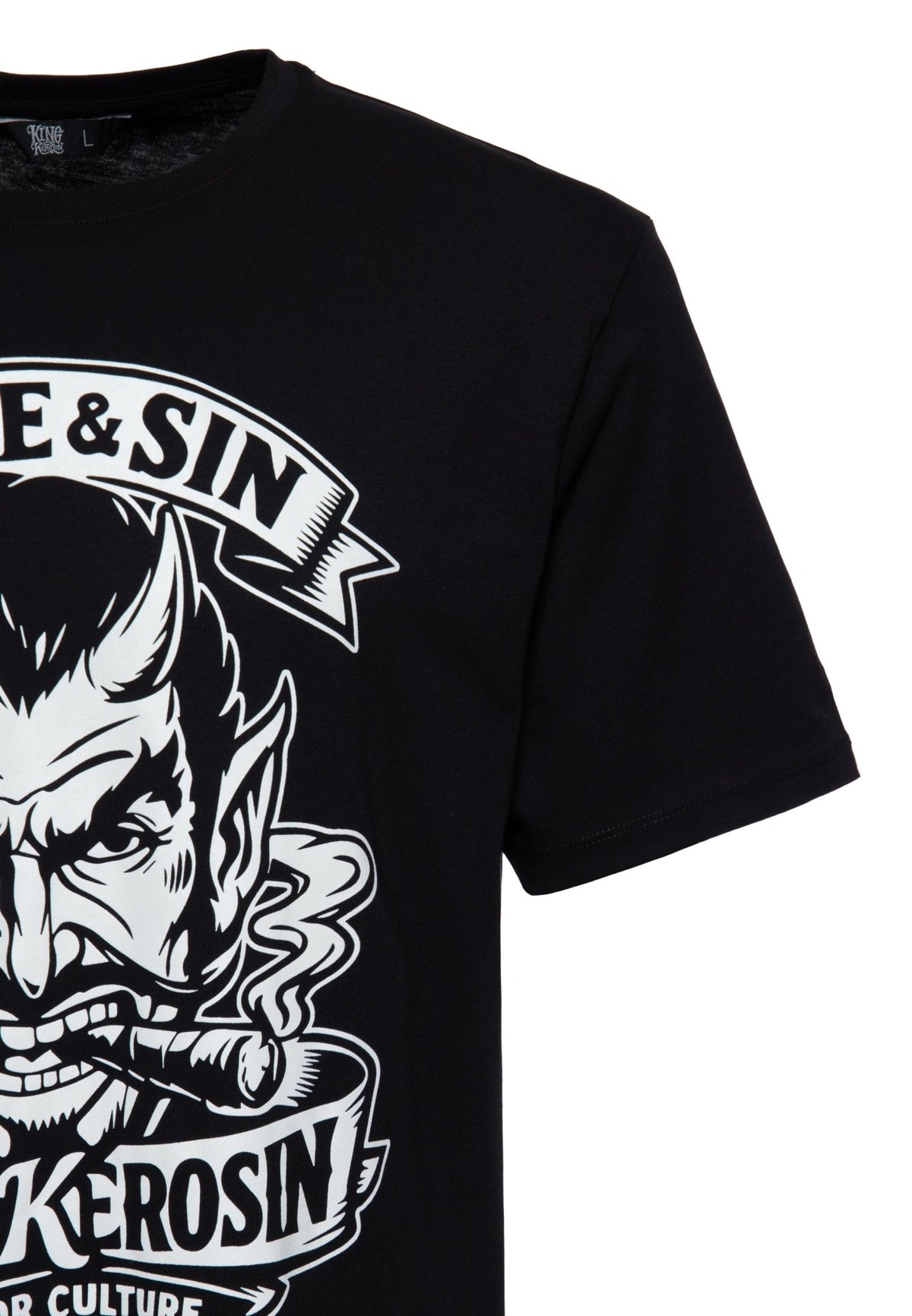 T-Shirt «Smoke & Sin» – T-Shirts von King Kerosin - Ansicht 3