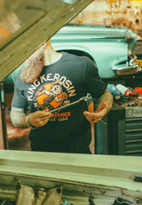T-Shirt «Speedy Service» T-Shirts von King Kerosin