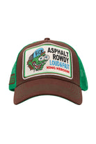 Trucker Cap 'Asphalt Rowdy' in Braun Trucker Cap von King Kerosin