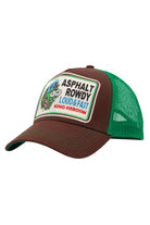 Trucker Cap 'Asphalt Rowdy' in Braun Trucker Cap von King Kerosin