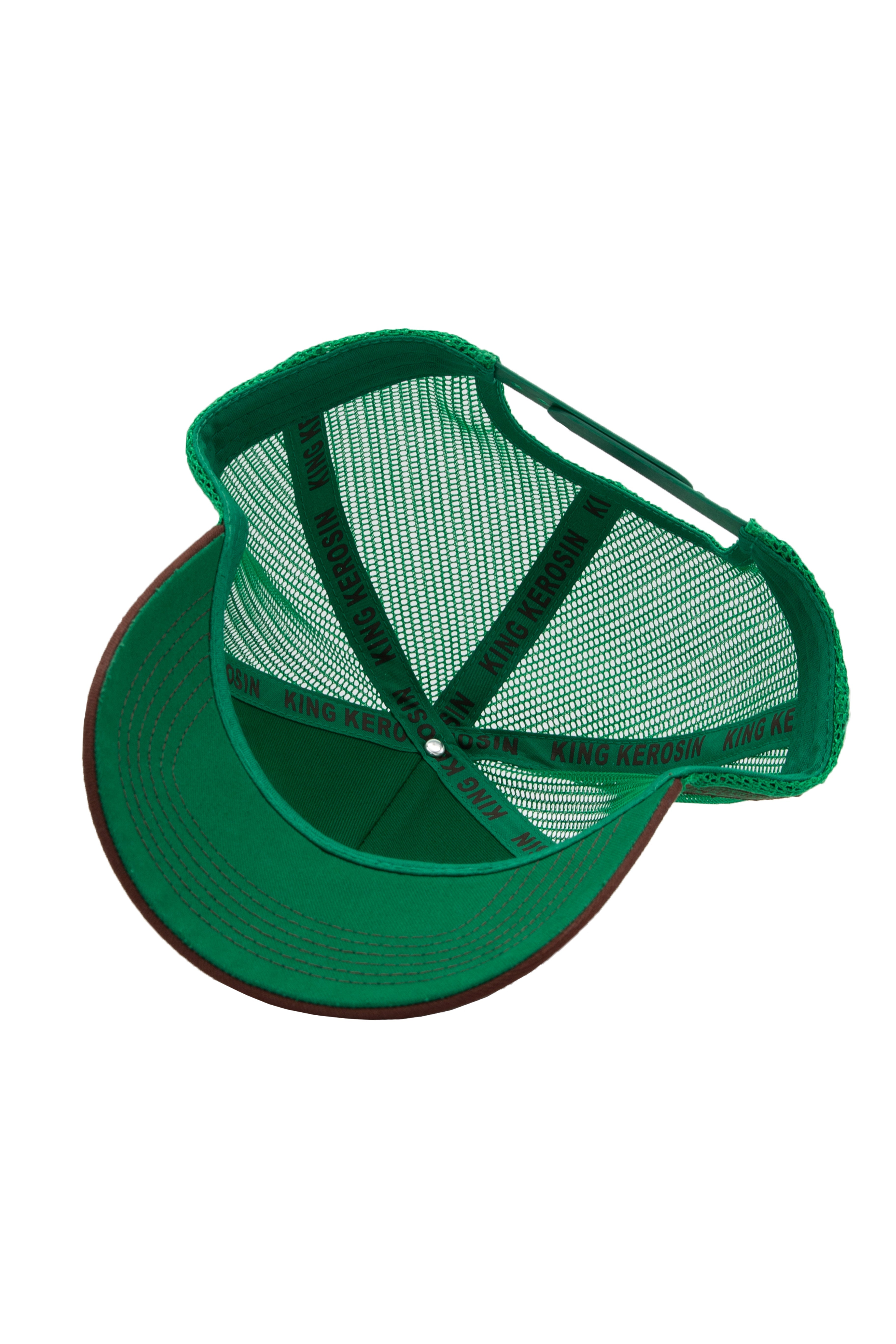 Trucker Cap 'Asphalt Rowdy' in Braun Trucker Cap von King Kerosin