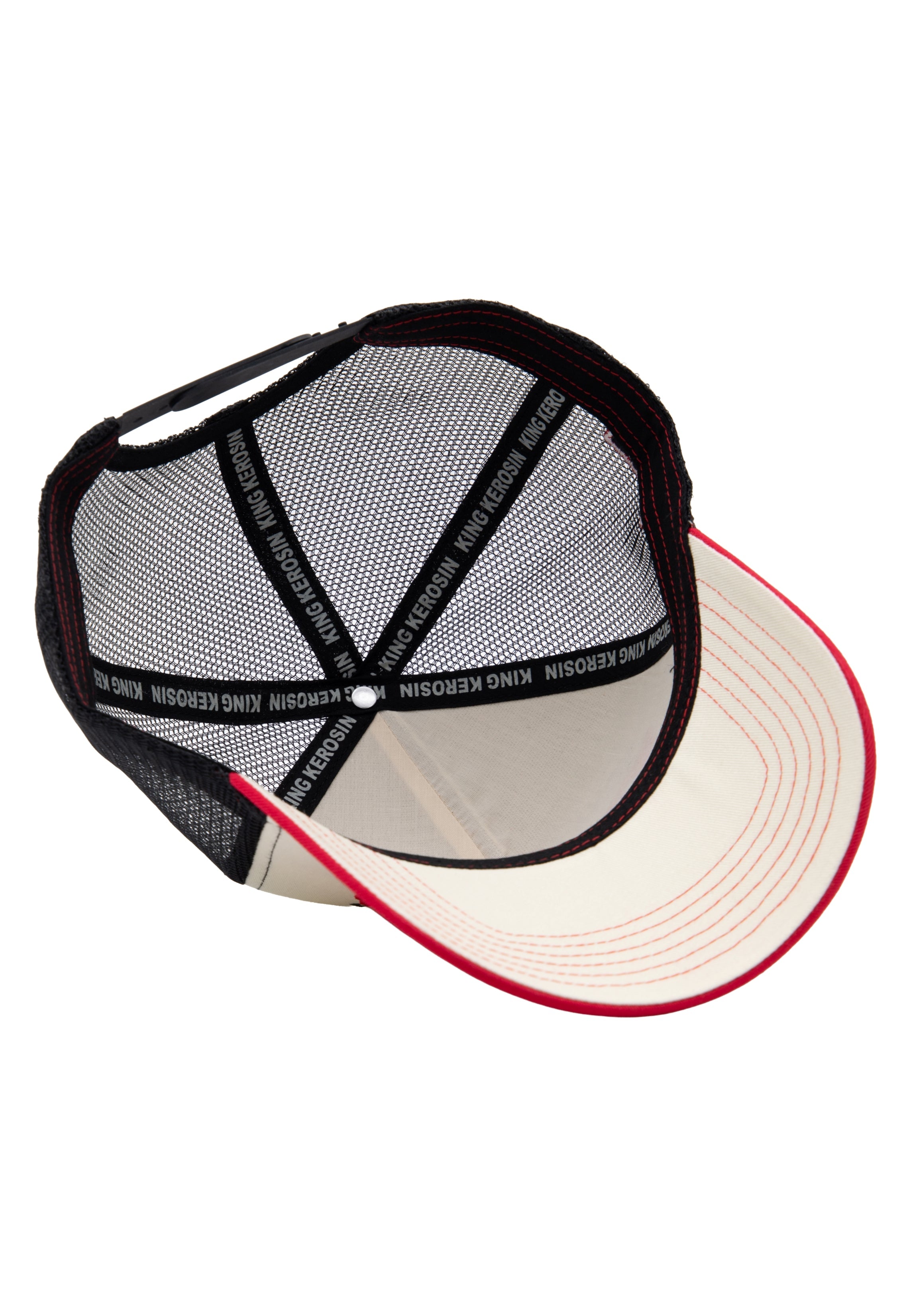 Trucker Cap 'Bonneville Land Salt Lake' in Rot Trucker Cap von King Kerosin
