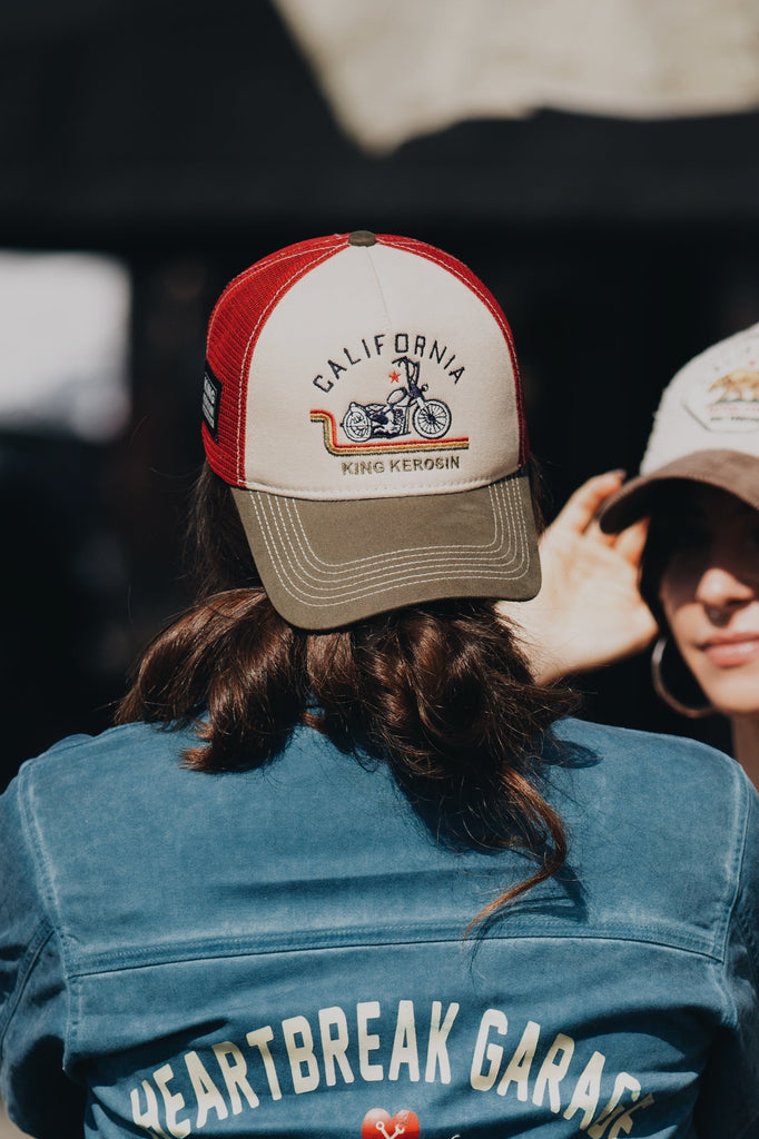 Queen Kerosin Trucker Cap «California»