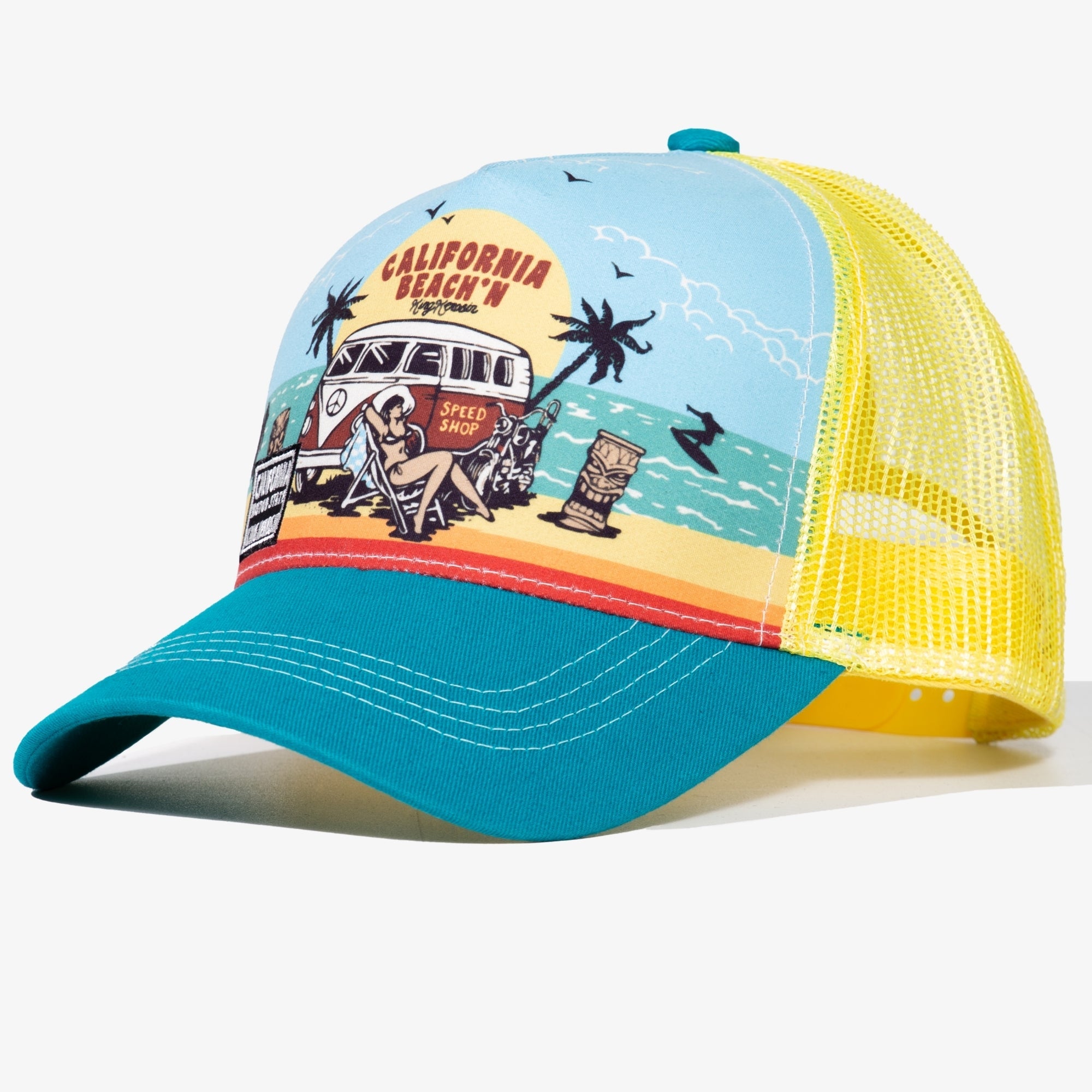 King Kerosin - Trucker Cap «California Beachin'»