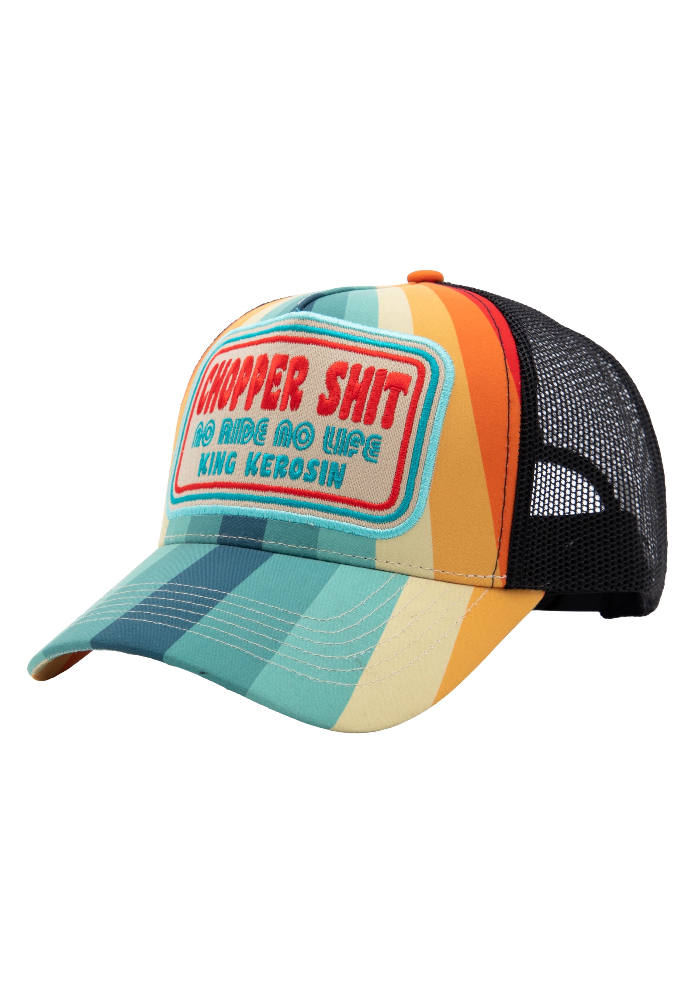 Trucker Cap 'Chopper Shit' in Mehrfarbig Trucker Cap von King Kerosin