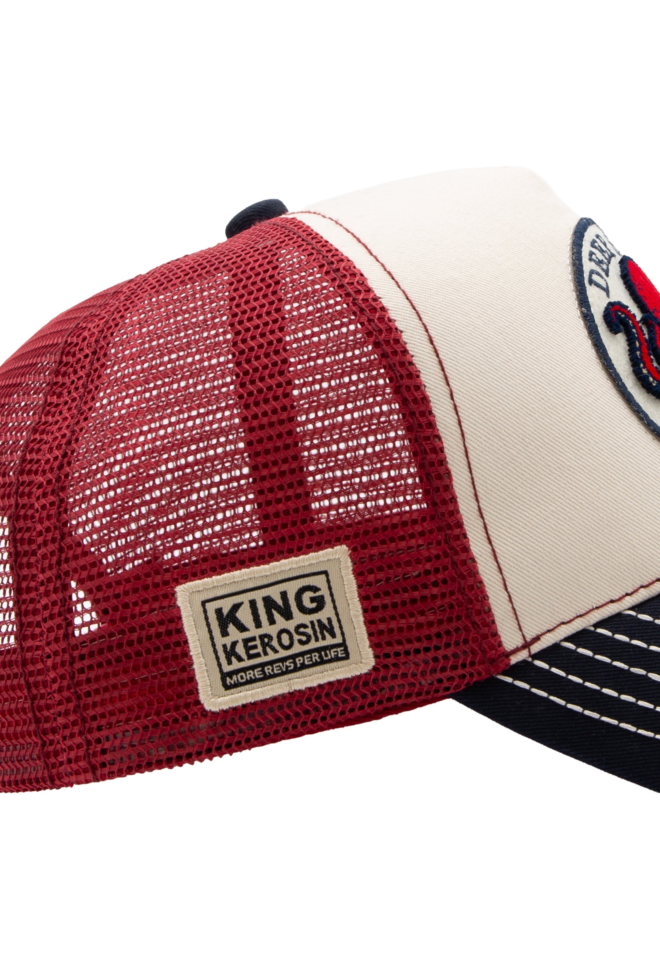 Trucker Cap 'Deep Sea' in Mehrfarbig Trucker Cap von King Kerosin