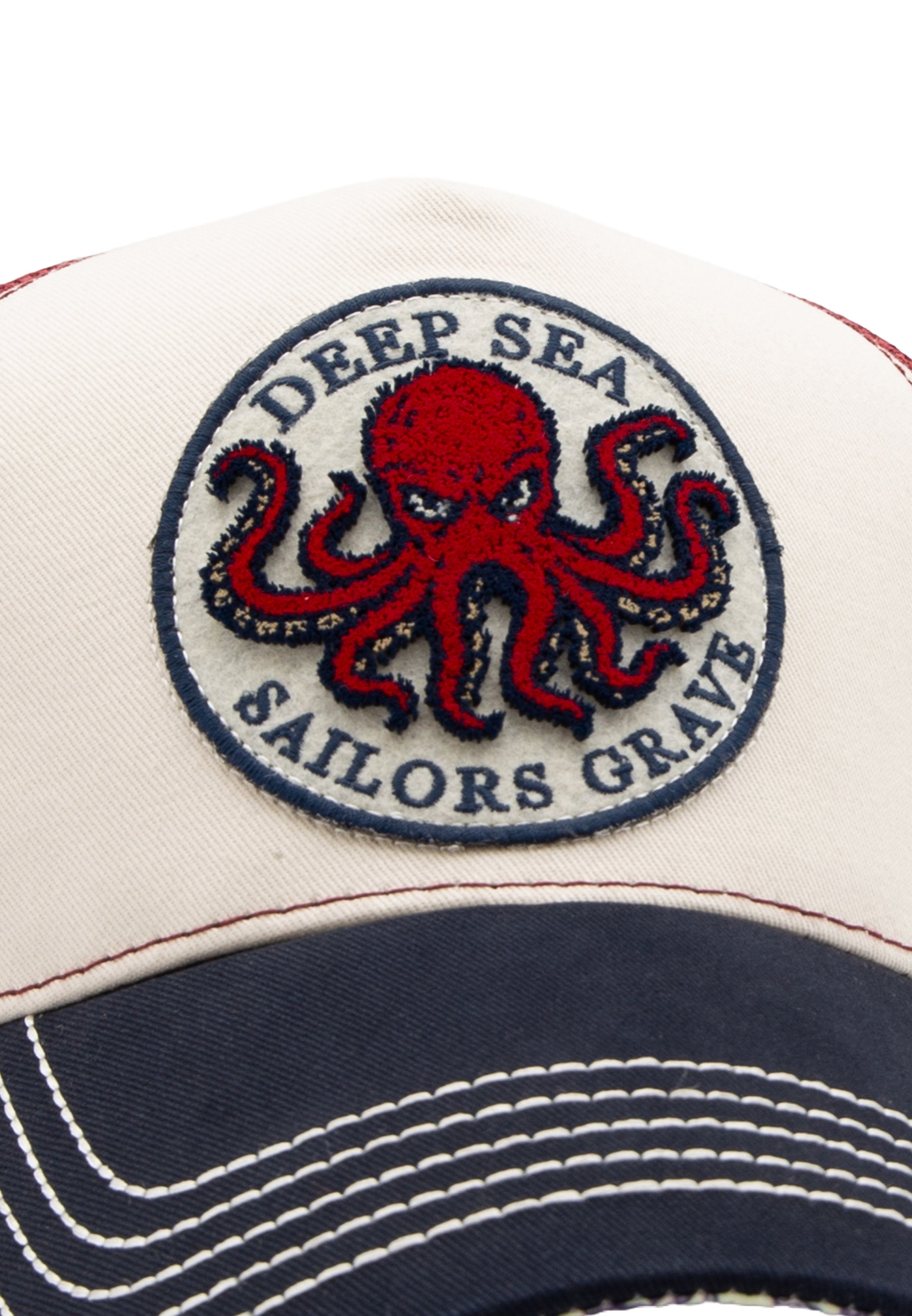 Trucker Cap 'Deep Sea' in Mehrfarbig Trucker Cap von King Kerosin