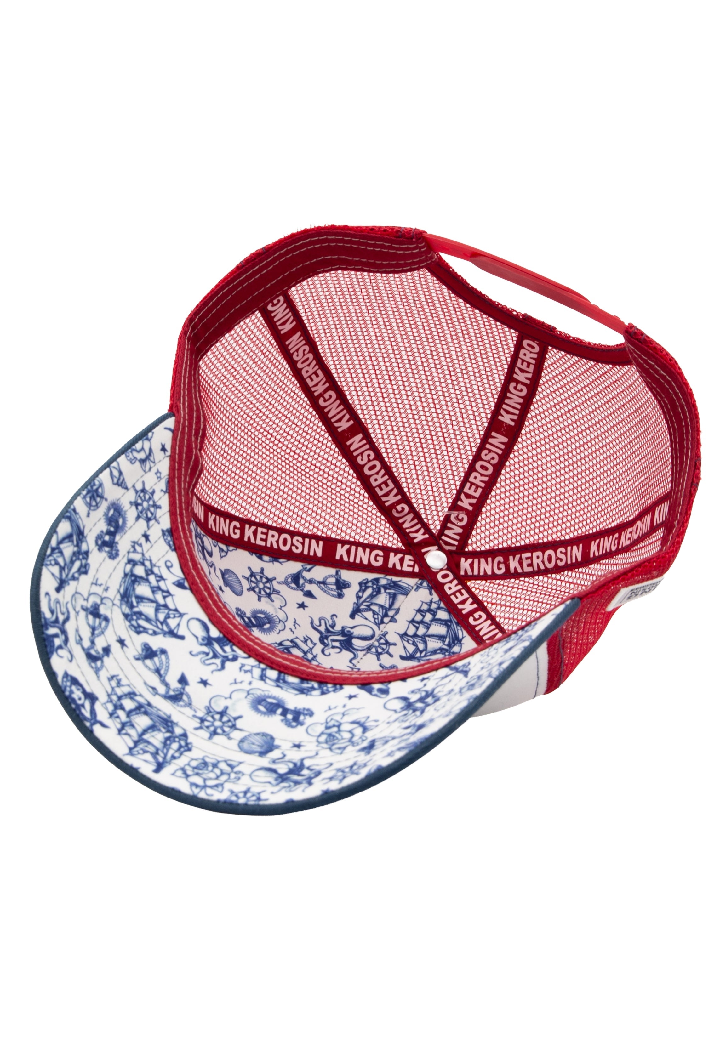 Trucker Cap 'Deep Sea' in Mehrfarbig Trucker Cap von King Kerosin