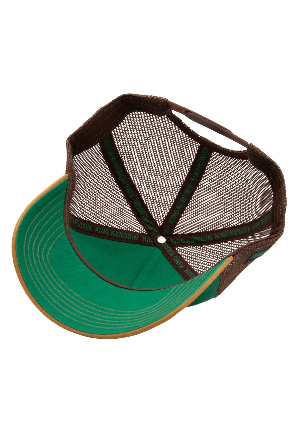 Trucker Cap 'Explore the nature, California' in Grün – Trucker Cap von King Kerosin - Ansicht 8