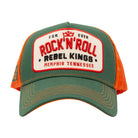 Trucker Cap 'Forever Rock'n'Roll' in Grün Trucker Cap von King Kerosin