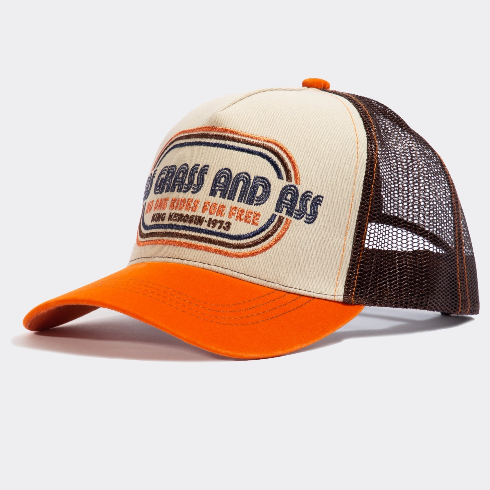 King Kerosin - Trucker Cap «Gas Grass and Ass»