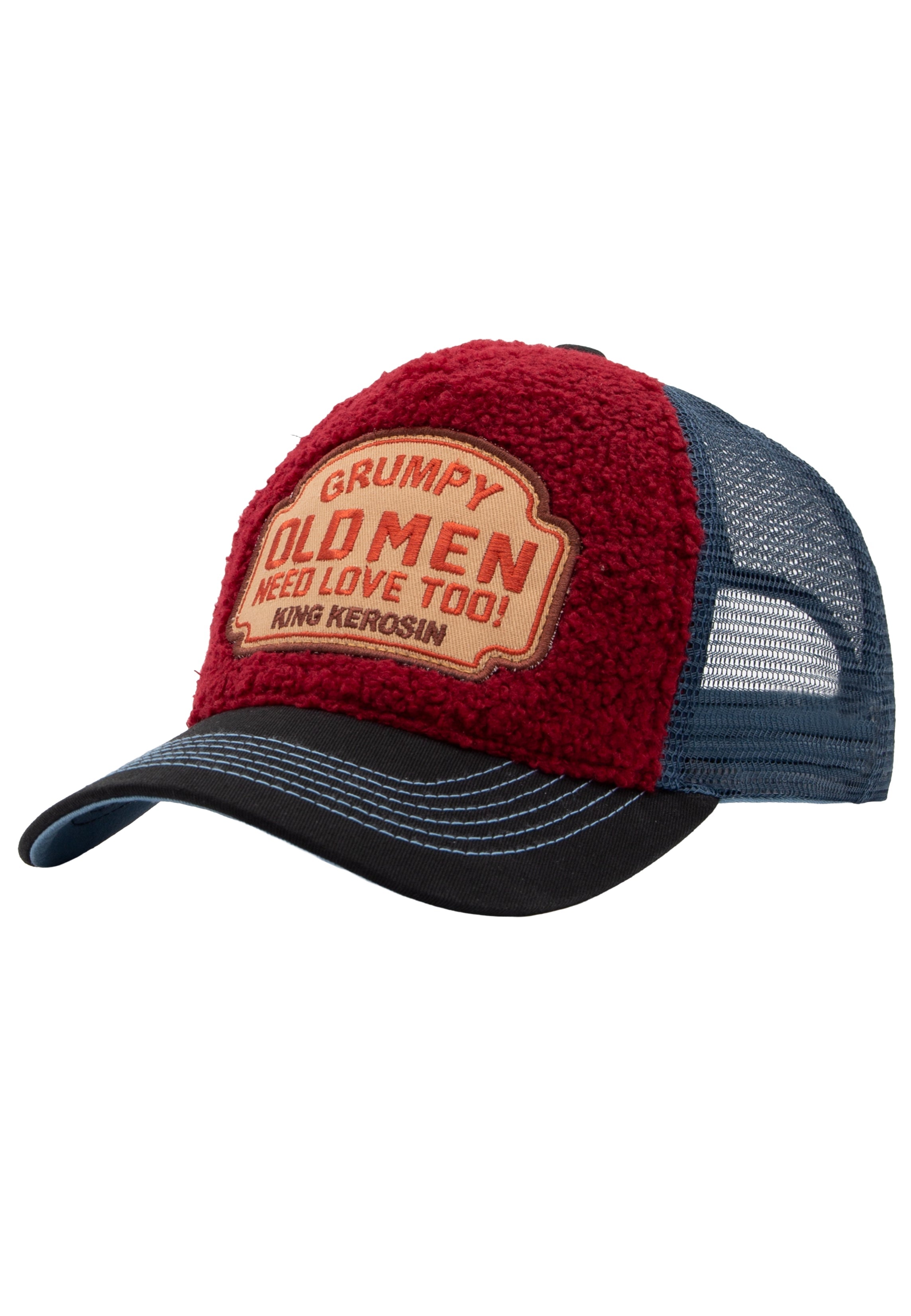 Trucker Cap «Grumpy Old Men Need Love Too» Trucker Cap von King Kerosin
