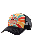 Trucker Cap 'Highway To Hell' in Mehrfarbig Trucker Cap von King Kerosin
