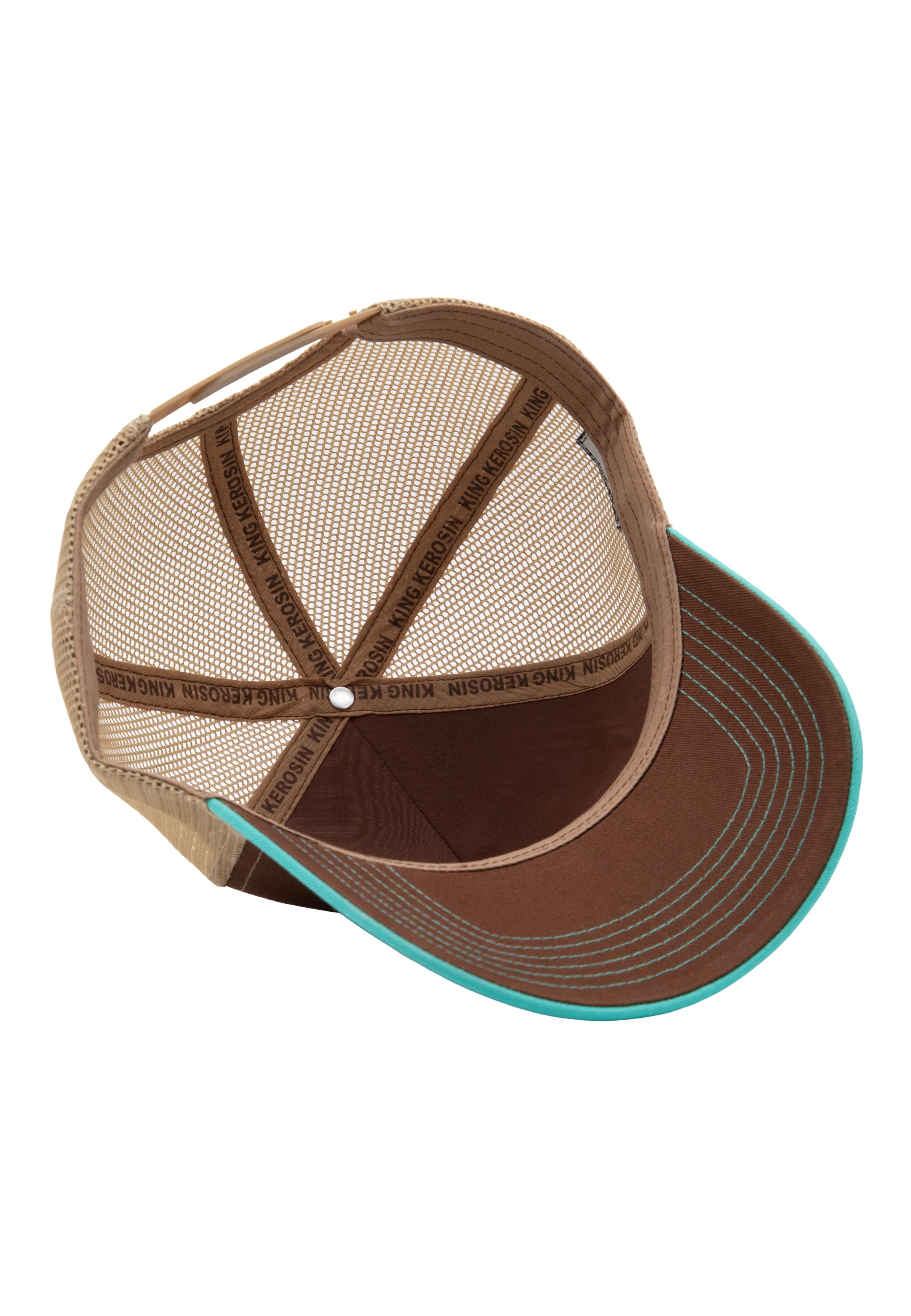 Trucker Cap 'Honolulu Tavern' in Braun Trucker Cap von King Kerosin