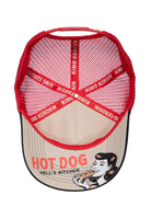 Trucker Cap 'Hot Dog' in Beige Trucker Cap von King Kerosin