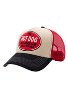 Trucker Cap 'Hot Dog' in Beige Trucker Cap von King Kerosin